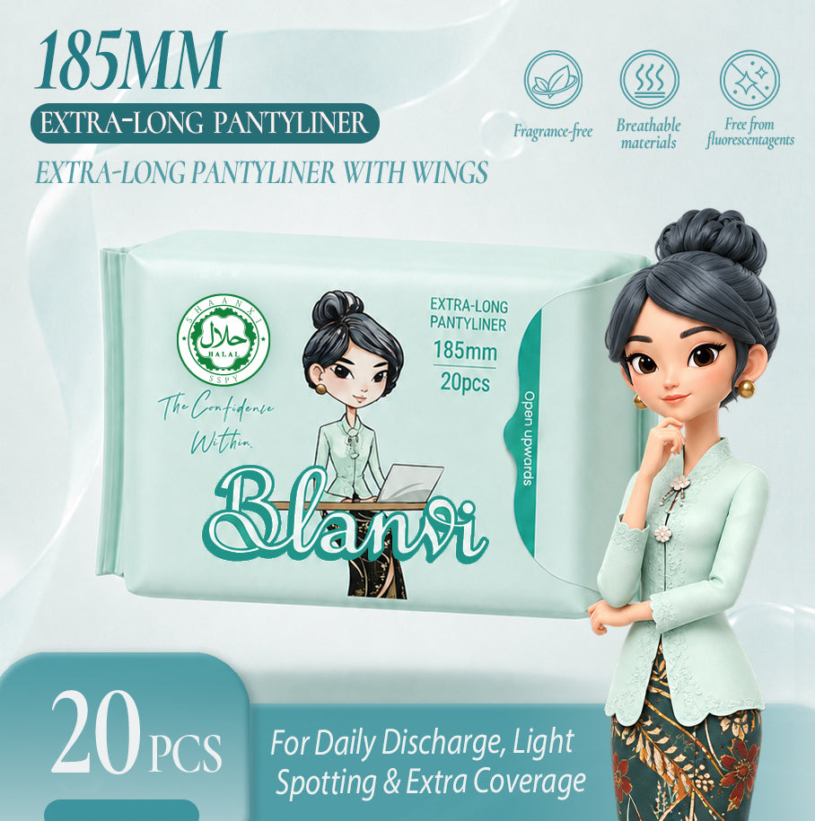 EXTRA-LONG PANTYLINER 185MM
